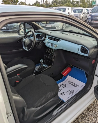 Citroen DS3 cena 22800 przebieg: 158000, rok produkcji 2010 z Tomaszów Lubelski małe 79